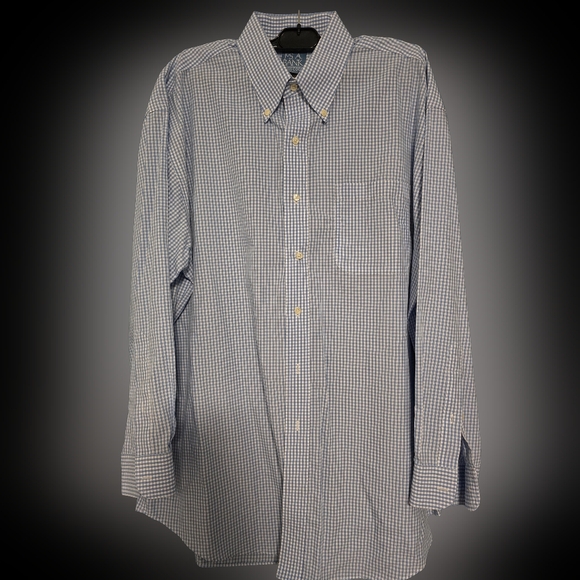 Jos. A. Bank Stays Cool Mens Long Sleeve Shirt Sz Large - Picture 1 of 4